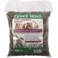 České seno vojtěškové granule 2kg