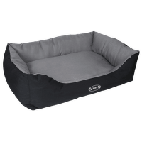 Лежанка для собак - Scruffs Expedition Box Bed (XL), 90 x 70 cm, grey and black