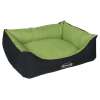 Guļvieta suņiem – Scruffs Expedition Box Bed (M), 60 x 50 cm, Lime