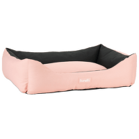 Scruffs Expedition Box Bed pelech púdrovo ružový XL 90x70 cm