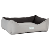 Scruffs Expedition Box Bed pelech svetlo sivý L 75x60 cm