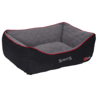 Pelíšek Scruffs Thermal Box Bed 75cm černý