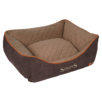 Лежанка для собак – Scruffs Thermal Box Bed (S), 50 x 40 см, Brown