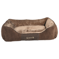 Scruffs Chester Box Bed XL 90x70cm cokoladovy