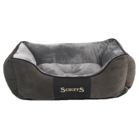 Scruffs Chester Box Bed S 50x40cm sedy