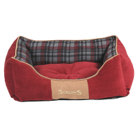 Спальное место для собак - Scruffs Highland Dog Bed S, 50*40 см, red