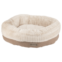 Pelíšek Scruffs Ellen Donut XL 75cm světle hnědý