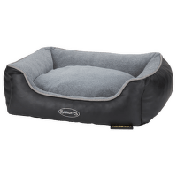 Guļvieta suņiem - Scruffs Chateau Memory Foam Orthopaedic Box, (M) 60 x 50 cm, blue