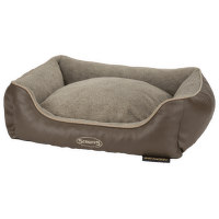 Guļvieta suņiem - Scruffs Chateau Memory Foam Orthopaedic Box, (M) 60 x 50 cm, latte