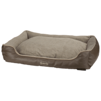 Лежанка для собак - Scruffs Chateau Memory Foam Orthopaam Box, (XL) 90 x 70 см, latte
