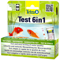 Tetra test pond quick 6 v 1 /ph,kh,gh,no2,no3/