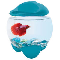 Аквариум - Tetra Betta Bubble, 1.8l, синий