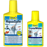Tetra Aqua Safe 250ml + Tetra Crystal Water 100ml zdarma