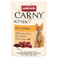 Kapsička Carny Kitten Animonda hydinový kokteil 85g