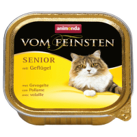 Konservi kaķiem senioriem – Vom Feinsten Senior Poultry, 100 g