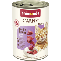 Konzerva Carny Adult hovädzie + jahňa 400g