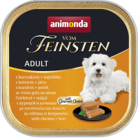 Konservi suņiem – Vom Feinsten Gourmet centre with Chicken + liver, 150 g