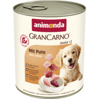 Konzerva Animonda Gran Carno Junior s morčacím mäsom 800g