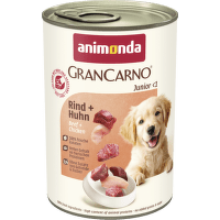 Konzerva Animonda Gran Carno Junior hovadzie a kuracie 400g