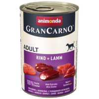 Konzerva Animonda Gran Carno Adult hovězí + jehněčí maso 400g