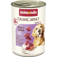 Konzerva Animonda Gran Carno Senior hovadzie a jahňacie 400g