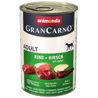 Konzerva Animonda Gran Carno hovězí + jelení + jablka 400g