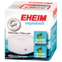 Filtru materiāls – EHEIM fine filter pad for aquaball 60/130/180, 3 gab.