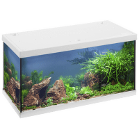 EHEIM Akvárium set Aquastar LED biely 54l, 60x33x33