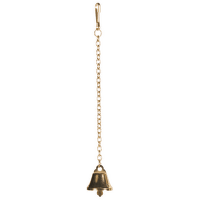 Игрушка для птиц - TRIXIE Brass Bell with Chain, 18 см