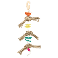 Rotaļlieta putniem - Toy natural materials, 43 cm