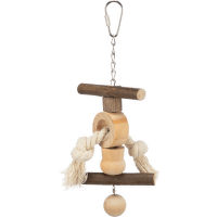 Trixie hračka Natural Living so zvončekom, 20 cm