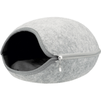 Лежанка для животных – Luna Cuddly Cave, 40 x 24 x 46 см, Light Grey