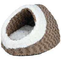 Guļvieta kaķiem – TRIXIE Kaline Cuddly Cave, 35 x 26 x 41 cm, Taupe/Cream
