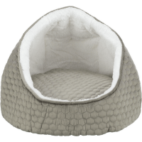 Лежанка для кошек – TRIXIE Livia Cuddly Cave, 45 x 33 см, Taupe/Cream