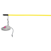 Hračka pro kočky myš na prutě Trixie 50cm