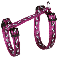 Postroj s vodidlom pre mačky nastaviteľný Trixie 27-46cm * 10mm * 1,2m