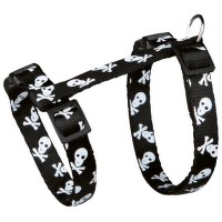 Postroj s vodítkem pro kočky Trixie 27-46cm*10mm*1,2m