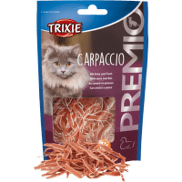 Лакомство для кошек – TRIXIE PREMIO Carpaccio duck and fish, 20 г