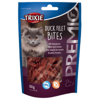 Gardums kaķiem – TRIXIE PREMIO Duck Filet Bites, 50 g