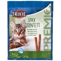 Лакомство для кошек - TRIXIE Premio Sticks, Lamb and Turkey, 5 x 5 г