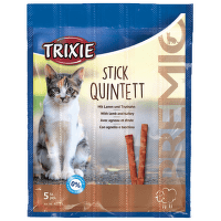 Лакомство для кошек – TRIXIE Premio Sticks, Poultry and Liver, 5 x 5 г