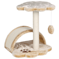 Mājiņa kaķiem - "Vitoria" 50cm (bēša krāsa)