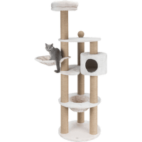 Mājiņa kaķiem – TRIXIE Nigella Scratching Post, 177 cm, Light Grey