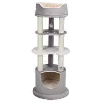 Mājiņa kaķiem – TRIXIE Lavinia Scratching Post, 138 cm, Cappuccino/Cream