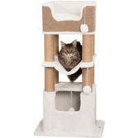 Mājiņa kaķiem – TRIXIE Lucano Scratching Post XXL, 110 cm, White