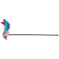 Rotaļlieta kaķiem – Trixie Furmouse on stick, 50 cm