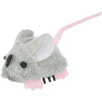 Игрушка для кошек – Trixie Gerbil Running Mouse, plush, 5,5 см