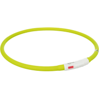 Отражающий ошейник для собак – TRIXIE Flash light ring USB, XS–XL: 70 см, green