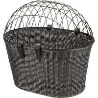 Корзина для велосипеда – TRIXIE Front bicycle basket, 44 x 34 x 41 см, grey