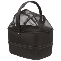 Velosipēda grozs dzīvnieku transportēšanai – TRIXIE Front bicycle basket, 41 x 47 x 29 cm, black